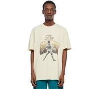 Mister Tee Men's Mt3109-Greatest Heavy Oversize Tee T-Shirt, Sand, M