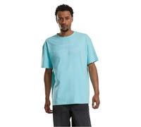 MT Upscale Men's Mt3195-heavenly Figures Colide Heavy Oversize Tee T-Shirt, Beryl Blue, S
