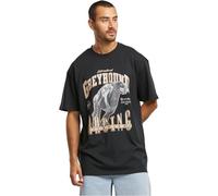 MT Upscale Men's Mt3468-greyhound Racing Oversize Tee T-Shirt, Black, M