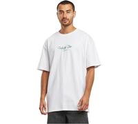 MT Upscale Men's Mt3469-pelea De Gallos Oversize Tee T-Shirt, White, XL
