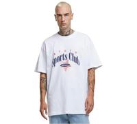 MT Upscale Men's Mt3529-kyoto Sports Club Oversize Tee T-Shirt, White, XS