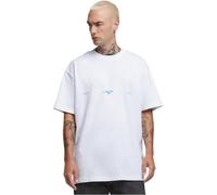 MT Upscale Men's Mt3532-find Love Oversize Tee T-Shirt, White, S