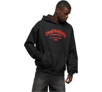 MT Upscale Men's Mt3675-upscale World Wide Heavy Oversize Hoody Hooded Sweatshirt, Black, 5XL