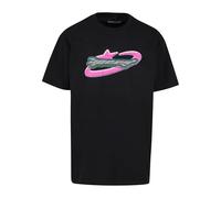 Mister Tee Men's Speed Logo Tee T-Shirt, Black, M