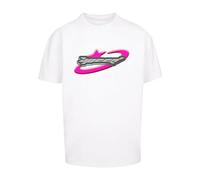 Mister Tee Men's Speed Logo Tee T-Shirt, White, XXL