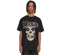 MT Upscale Men's Upscale X Misfits Oversize Tee T-Shirt, Black, L Plus Tall