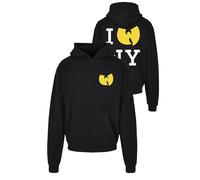 MT Upscale Mister Tee Men's MT2106-WU Tang Loves NY Heavy Oversize Hoody Sweatshirt, Black, M, black, M