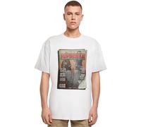 MT Upscale Mister Unisex T-Shirt Upscale Magazine Oversize Tee, 100% Cotton, White, 3XL, XXXL