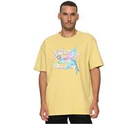 Mister Tee Upscale Unisex T-Shirt Dopamine Paradise Oversize Tee, 100% Cotton, Palemoss, XL