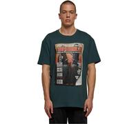 MT Upscale Mister Unisex T-Shirt Upscale Magazine Oversize Tee, 100% Cotton, Bottle Green, L