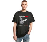 Mister Tee Mt2865-Ready to Fly Oversize Tee T-Shirt, Black, L Große Größen Tall