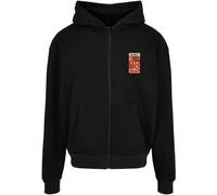 MT Upscale Sweatshirt Puffer Peace Heavy Oversize Zip Hoody Black