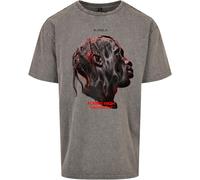 MT Upscale T-Shirt Flying High Oversize Tee Lightasphalt