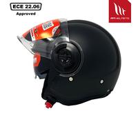 Mt Helmets Viale Sv S Solid Open Face Helmet Black XL unisex