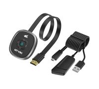 MT-VIKI 4K/5G Wireless HDMI Display Dongle Adapter 4K@30Hz, Stream Miracast and Sports from Your Phone to Your TV-Plug & Play