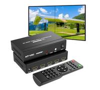 MT-VIKI 4K60Hz HDMI Video Wall Controller 2x2, [4K INPUT & 4K OUTPUT], 180° Rotate, HDMI 2.0, HDCP 2.2, 18Gbps, RGB 4:4:4