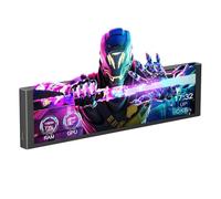MT-VIKI 9.2 Inch IPS PC Secondary Screen, 1920×462 Computer Hardware Monitor & Real-Time Temperature Display for Windows 7 64-Bit or above, USB-C/4 to 9 Pin CPU GPU RAM Data Monitor, NOT for Mac/Linux
