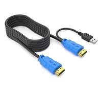 MT-VIKI HDMI KVM Cable 2in 1 USB-A Cord Leads for HDMI KVM Switch Console (3m/10ft)