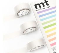 MT Washi Masking Tape - Kamoi Paper Washi Adhesive Tape - 15mm * 7m (White)