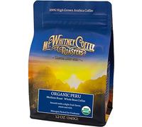 Mt, Whitney Coffee Roasters, Organic Whole Bean Coffee, Shade Grown Peru, Medium Roast, 12 oz (340 g)