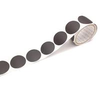 mt Wrapping Series Round Sticker(Rolledtype) - Matte Black