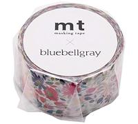 MT x Artist Series 'Bluebellgray Zinnia' washi Masking Tape - 1 Roll