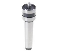 MT1 MT2 Live Bearings Tailstock Center Metal Wood Lathe Turning 0.01mm Accuracy Wood Lathe Turning Tool 45# Steel Tailstock Center