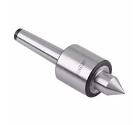 MT1 MT2 MT3 CNC Live Revolving Milling Center, Taper Tool Triple Bearing Steel Lathe Live Center 1pc(Black,1)(Yellow,1)