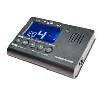 MT100 Basic Digital Metronome Tuner for Guitar Bass Ukulele Violin etc,Multiple Beat/Rhythm/Tuning Modes,Chromatic Tuner,Battery Operated,Black