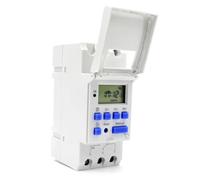 MT15 Electronic Weekly 7 Days Programmable Digital TIME Relay Timer Switch Control AC 220V 230V 12V 24V 48V 16A Din Rail Mount 1Pcs(30A 220V)