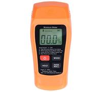 MT18 Digital Moisture Detector High Accuracy Backlit LCD Display Wood Moisture Meter for Wood Building Material Paper Floor Suitable for Builders Carpenters Homeowners