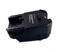 MT18AR Batterieadapter für for ridgid & for aeg 18V Werkzeug - | Kompatibler Konverter für Lithium-Ionen-Akkus, Stecksystem für for baustelle und Werkstatt, Schwarz