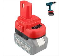 MT18PA14 Sturdy Battery Adaptor Compatible with Makita 18V Li-ion Battery Convert to 12V 14.4v Ni-mh 1200 1220 1201 Bat