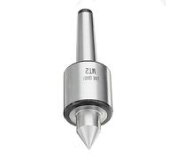 MT2 0.000197" Alloy Steel Silver Lathe Live Center Taper Tool Live Revolving Milling Center Taper Machine Accessories for Milling Machine Cutter