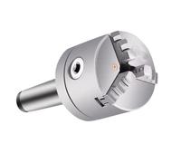 MT2 Chuck Adapter, Morse Taper Flange 125mm Fix Type Lathe Chucks Flange MT2-125 for K11-125 K12-125(MT2-125 Plus K11-125)