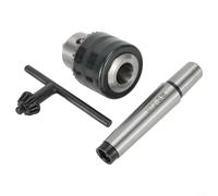 MT2 Drill Chuck Tool for Lathe with Arbor Key 5/64 to 1/2 for Hobbyists and Light Work