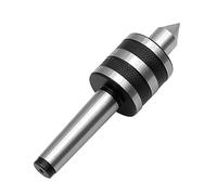 MT2 Live Center, 60 Degree Morse Taper 2MT, 5000 Max RPM, Precision Lathe Medium Duty Live Tailstock Center for Triple Bearing Lathe Medium Duty CNC Work