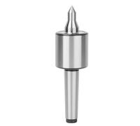 MT2 Live Center for Lathe, Precision Hardened Alloy Steel Revolving Live Center with Triple Bearings, & Liquid Proof Design, Fits CNC/Metal/Manual Lathe Turning, High Rigidity &