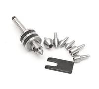 MT2 Live Center Set Morse Taper 2MT Triple Bearing Lathe Tool for CNC Lathe Milling