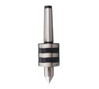 Mt2 Live Revolving Centre, High Speed Steel Point | Smooth continuous rotation, Sealed against dust for longer bearing life, Hardened tip for medium load turning