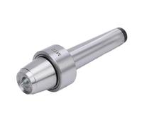 MT2 Live Tailstock Center Cup and Point Tip, Lathe Live Center Cup with Ball Bearing, Stainless Steel Lathe Live Center Cup for Woodworking Metalworking