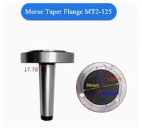 MT2 Morse Taper Flange MT2-125 Lathe Chuck Flange 125mm Chuck Adapter for K11-125 K12-125
