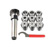 MT2 MT3 MT4 Morse Tapper Holder ER32 +9PC ER32 Collet Chuck Set with Wrench for CNC Milling Tool Holder(MTB4-ER32-(9PCS))