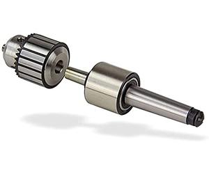 MT2 to JT6 Rotating Tailstock Chuck Adapter I Live Drill Chuck Adapter with Drill Chuck 1-12mm I Made In India