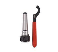 Mt3 Er25 M12 Collet Chuck Holder Fixed Milling Turning + 1Pc Spanner