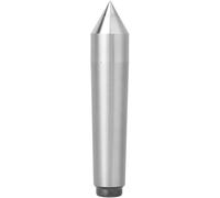 MT3 F112 Morse Taper Dead Center, Carbide Tipped Lathe Dead Center, Load Strength 60 Degree Point Center, Precision Ground 40Cr Steel for Wood and Metal Machining. Optimized for Woodturning, Spindl...