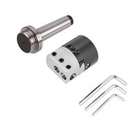 MT3 M12 Taper Collet Chuck Milling Arbor Adapter | 2 Inch Lathe Boring Head for CNC/Jig Boring Machines | High Carbon Steel with 0.01mm Accuracy