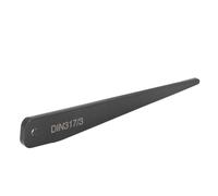 MT3 Morse Taper Drift Key DIN317/3 High Strength Morse Taper Adapter Bit for Drill Chuck Sleeve Removal Tool Machine Tool Accessories Silicon Manganese Spring Steel 190mm