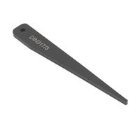 MT3 Morse Taper Drift Key for Taper Shank Tool Removal, DIN317/3 Silicon Manganese Steel Drill Chuck Sleeve Removal Tool, Lightweight, High-strength for Machine Tool Applications