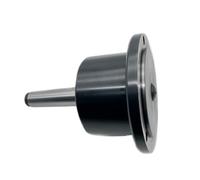 MT3 MT4 Lathe Chuck Adapter, 160MM Morse Taper Chuck Flange, Rotary Type Lathe Chuck Shank for 3 Jaw 4 Jaw Chuck(Flange MT3-160)